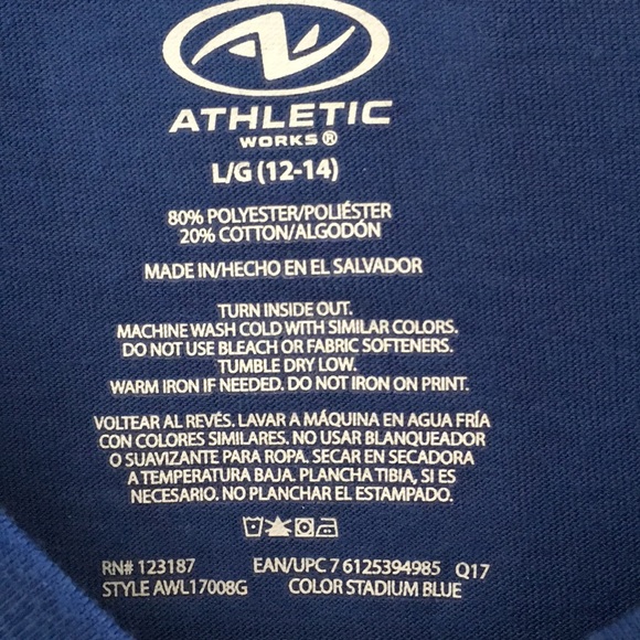 FINAL MARKDOWN Ladies’ Athletic Works Train-Run-Repeat Tee large - Picture 6 of 9